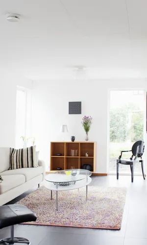 interior of living room.